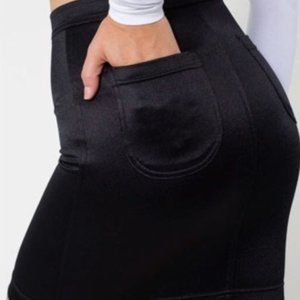 AMERICAN APPAREL - High Waist Disco Skirt